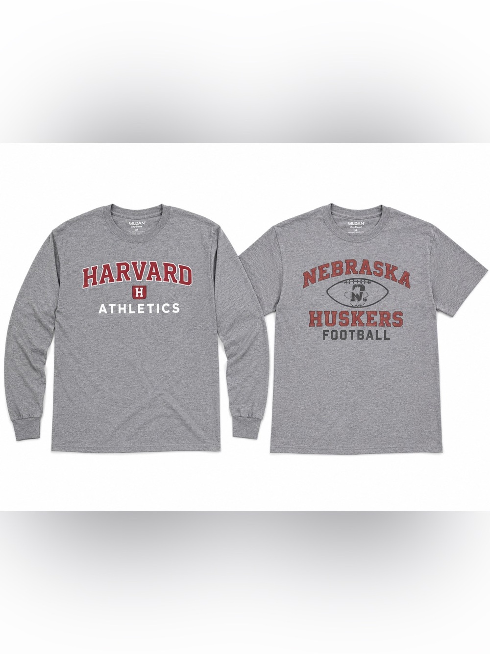 Gray Men's College Shirts